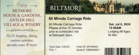 Biltmore: Carriage Ride